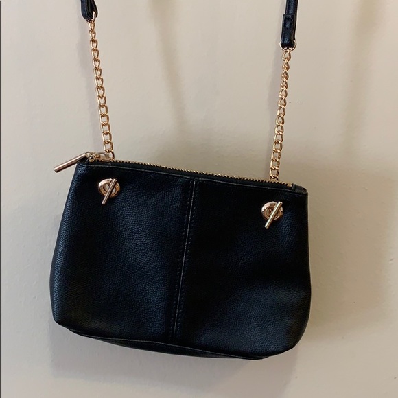 H&M Black Mini Purse Like New - Picture 3 of 7